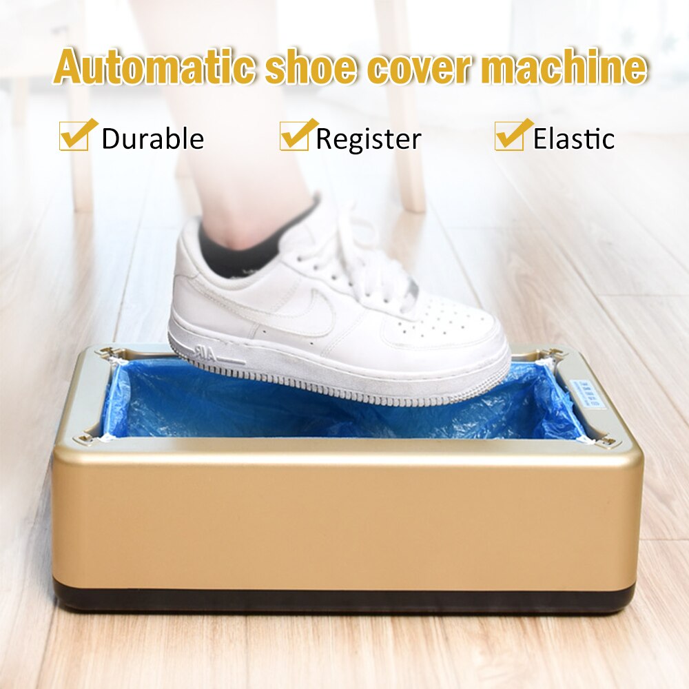 Dispensador automático de cubiertas de zapatos, máquina de cubiertas de zapatos, dispositivo de película de zapatos de una sola vez, juego de pies nuevos para el hogar, oficina, laboratorio, Hospital
