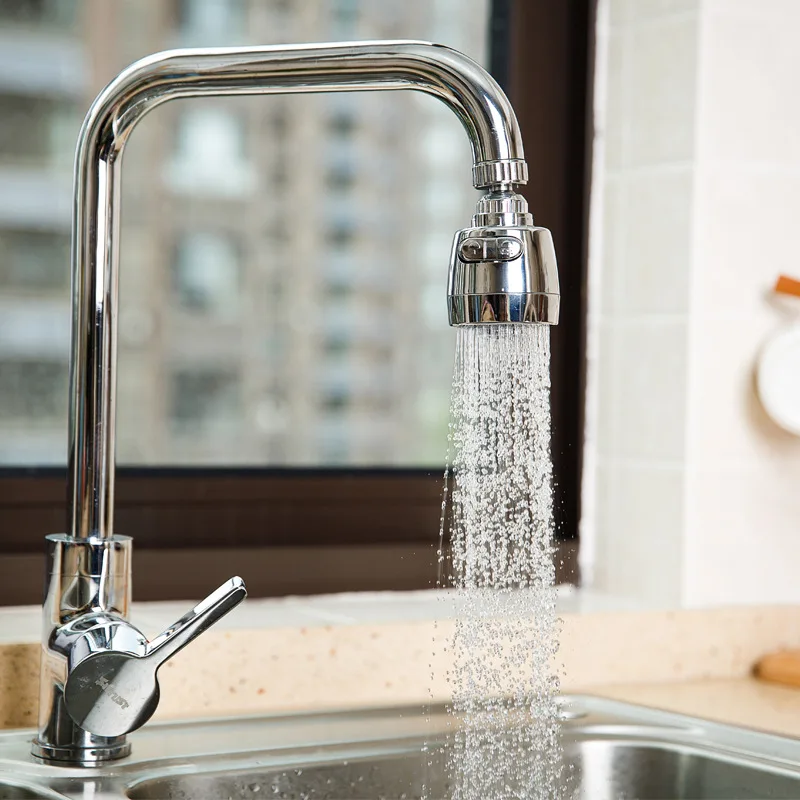 360 Universele Kraan Extender Beluchter Kraan Bevestiging Verlengbuizen Water Kraansproeier Keuken Gootsteen Accessoires