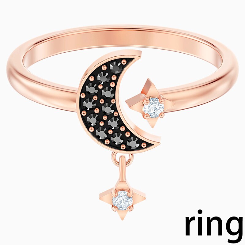 Ladies Jewelry SWA SYMBOLIC Series suit Jewelry Set Lady Earring Necklace And Bracelet Jewelry: 5429735