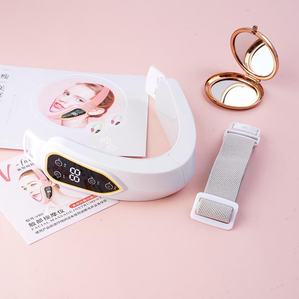 Lifting Device Led Photon Therapy Slimming Double Vibration Ems Chin Massager Massager Lift Cheek Face V-shap V9e8