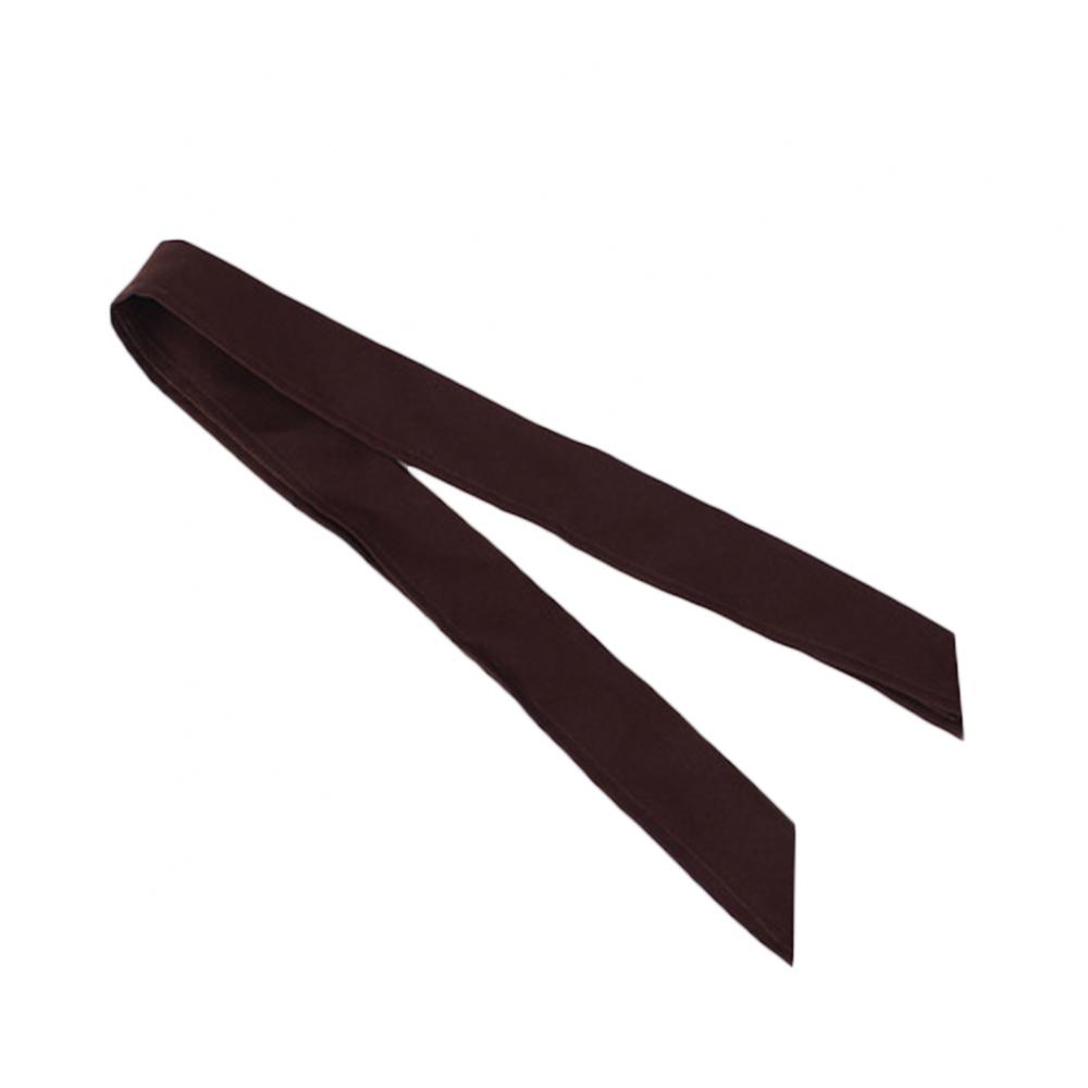 99cm Chef Neck Tie Neckerchief Scarf Waiter Sweat Towel Aprons Skinny Scarves Satin Ribbon Decor Home Kitchen Restaurant Hotel: Coffee