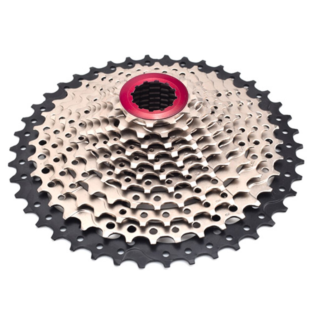Fiets Cassette Vliegwiel Freewheel Lockring Aluminium 11T Cassette Lock Ring Voor Mtb Weg Mountainbike Fietsen