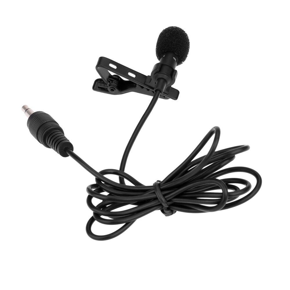 Super Revers Lavalier Dasspeld Metalen Mono Microfoon 3.5mm Wired met Kraag Clip Microfoons Mic voor Lound Speaker