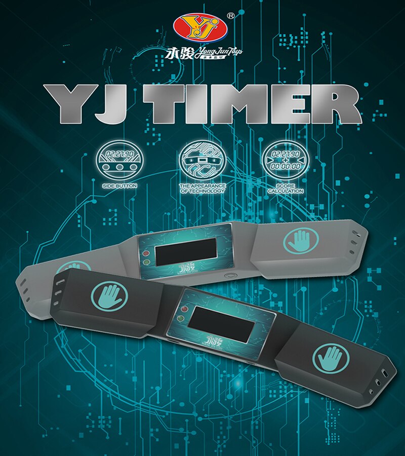 Yongjun speed cube timer YJ high speed timer clock machine for magic cube sport for Speed competition