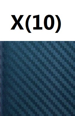 2PCS Mobile Phone Sticker For iPhone XS Max XR X Gradient Carbon Fiber Soft Protective Film For iPhone X XR Sticker Accessories: x- blue