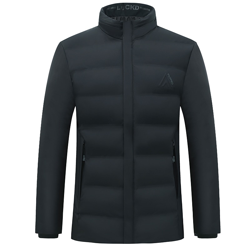 Parkas chauds et épais pour homme, veste matelassée, coupe-vent, décontractée, de , nouvelle , à la , 2022