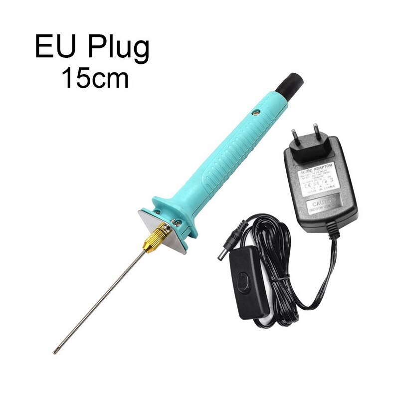Elektrisk skumskärare polystyren frigolit kniv tråd skum skärkniv bärbar styrofoam skärverktyg skum skärare: 15cm eu