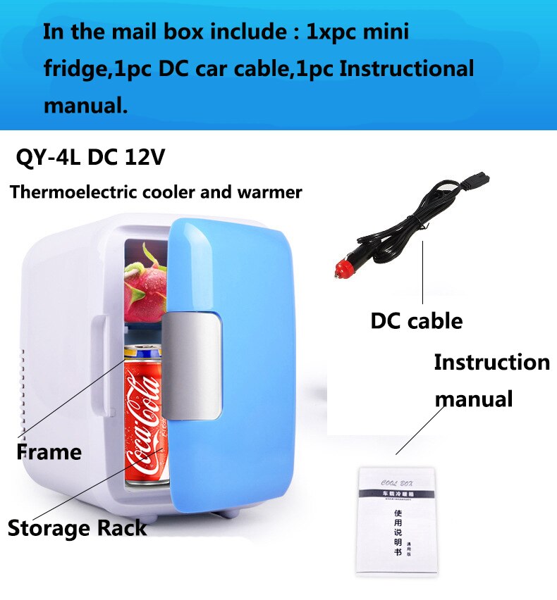 4Liters AC &DC12V Refrigerators On Road RV Out... – Vicedeal