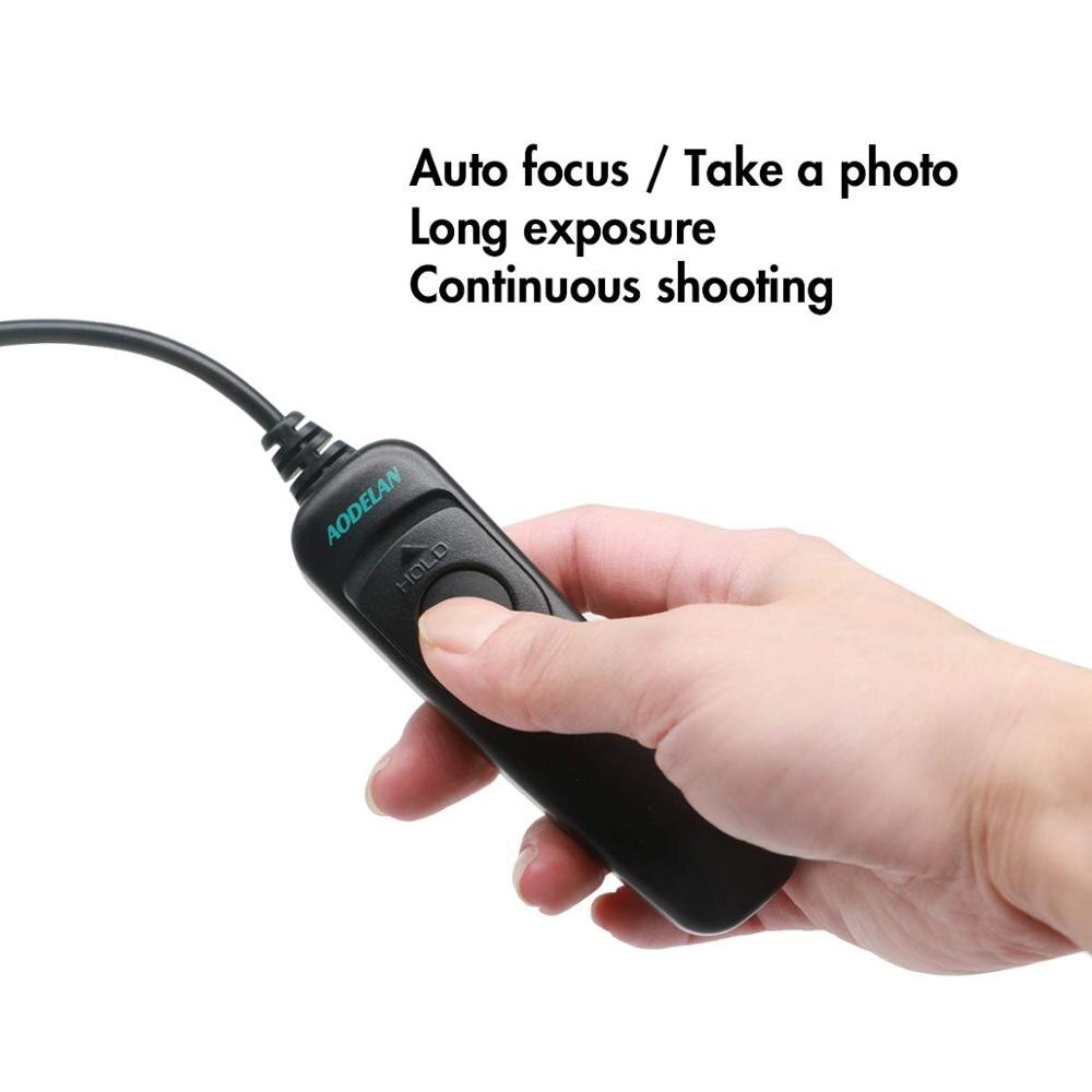 AODELAN RS-S6 Shutter Release Cable Wired Remote Control Cord for Sony a99,a77,a67,a65,a57,a55,a37,a35,a33,a900,a850,a700,a580