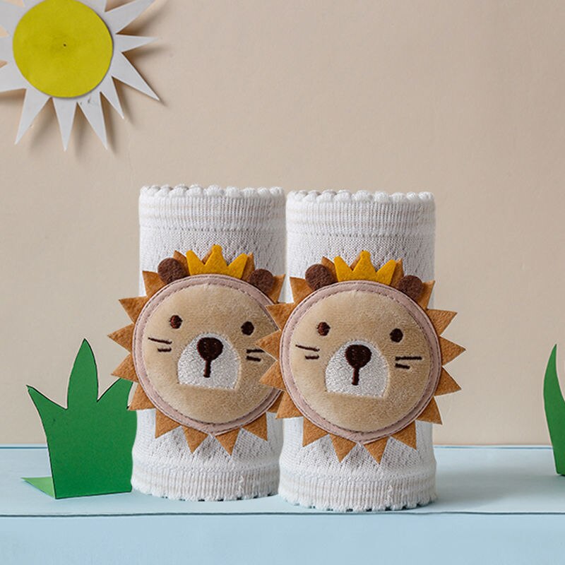 Ginocchiere per bambini cuscino per gomito strisciante di sicurezza per bambini neonati estivi protezione per bambini ginocchiere di sicurezza scaldamuscoli per bambini 0-3Y: Little Tiger