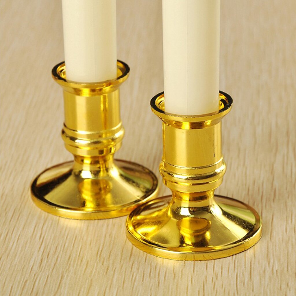 2 stk realistisk led svingende flamme dansende voks dryp lys med holder jule bryllup dekoration