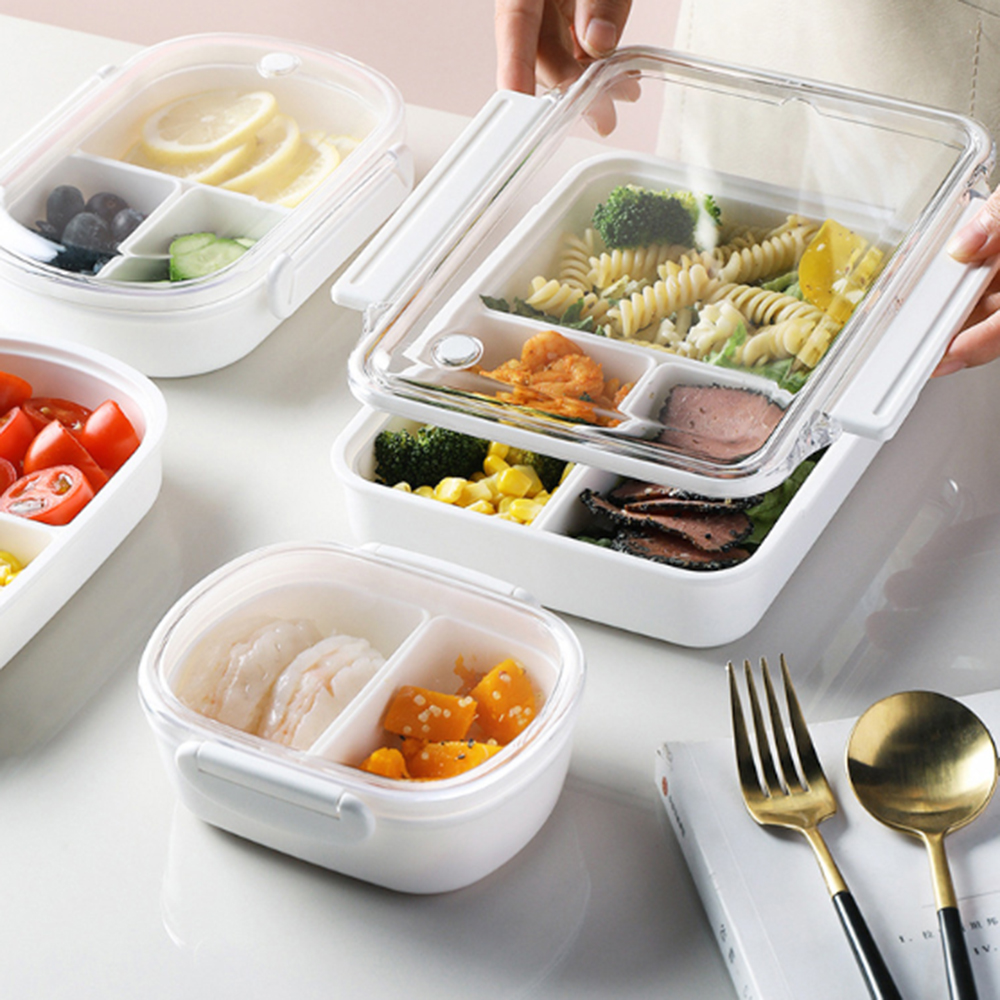 Portable Lunch Box Portable Microwaveble Bento Box Food Storage Container Eco Friendly Material Large Capacity Practical