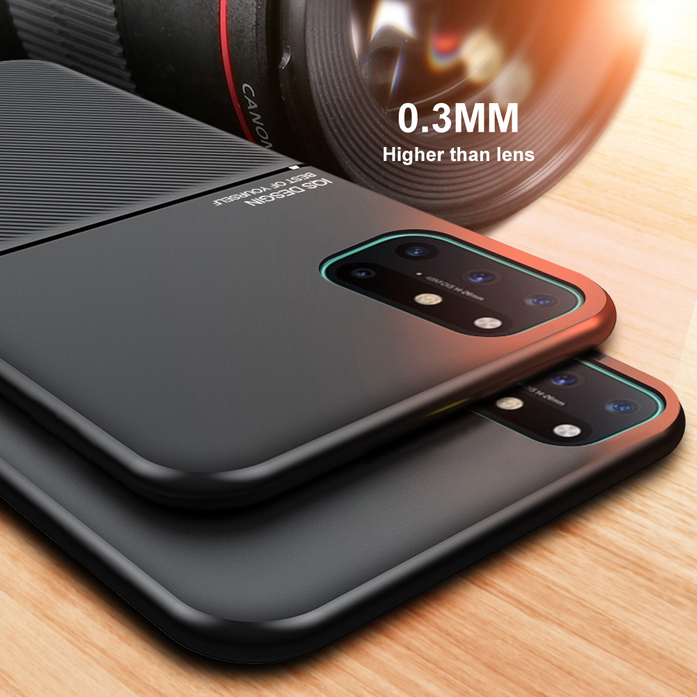 Integrierte Magnetplatte Auto Magnethülle für Oneplus 8T Hülle stoßfeste Hartschale für Oneplus Nord 5G Hülle Oneplus 8 7T Profi Startseite