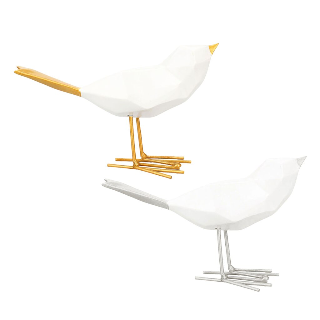 Harpiks enkel moderne dekorasjon origami fugl ornamenter bursdag