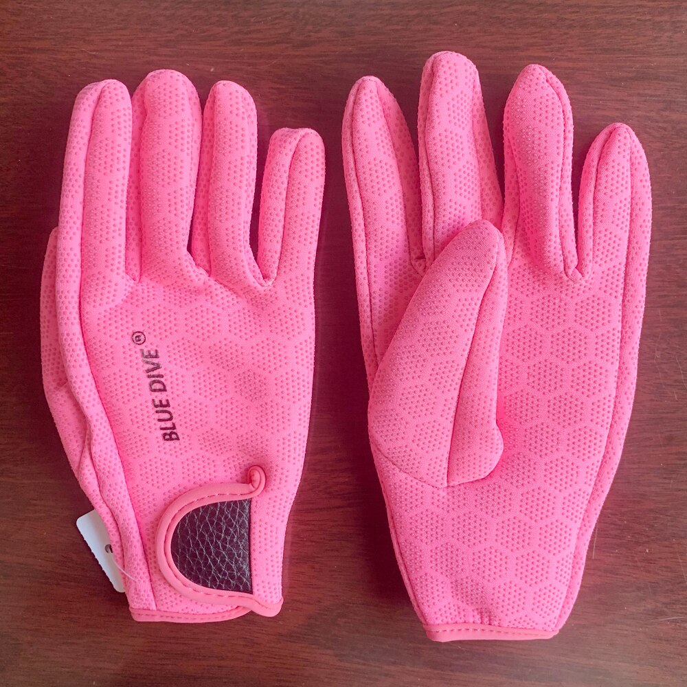 Gants de plongée en néoprène pour hommes et femmes, 1 paire, 2 couleurs, noir, rose, antidérapant, bleu, pour les amateurs de plongée, épaisseur 1.5mm, flambant neuf