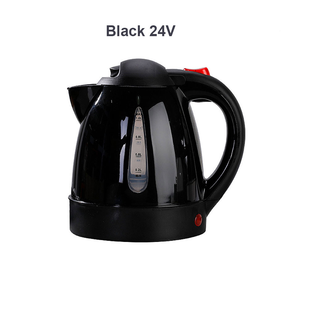 1000ml elkedel 12v/24v 150w vandkoger til rejser bil lastbil rejser kaffe opvarmet tekande: Guld