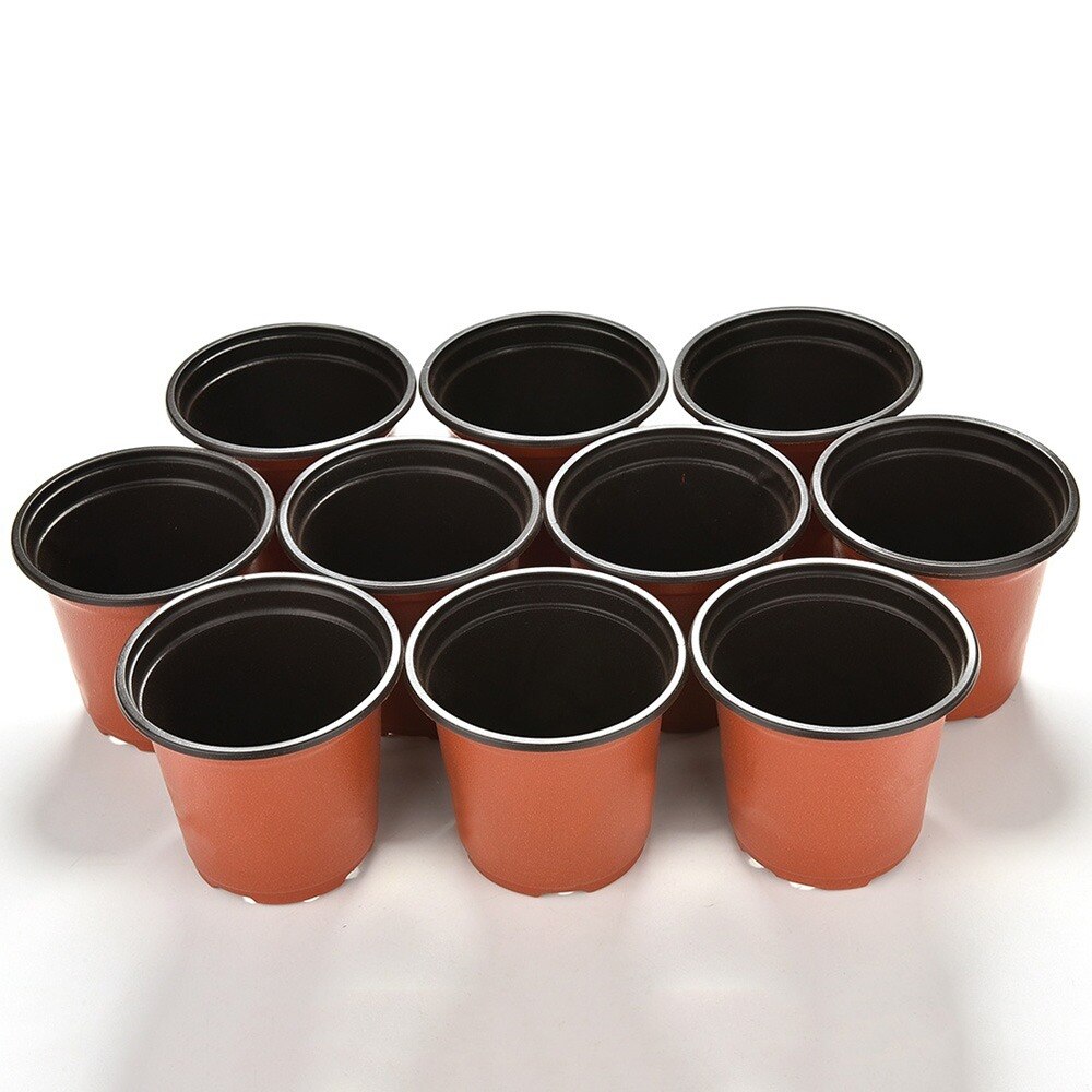 10Pcs Small Mini Terracotta Pot Clay Ceramic Pottery Planter Cactus Flower Pots Succulent Nursery Pots Great