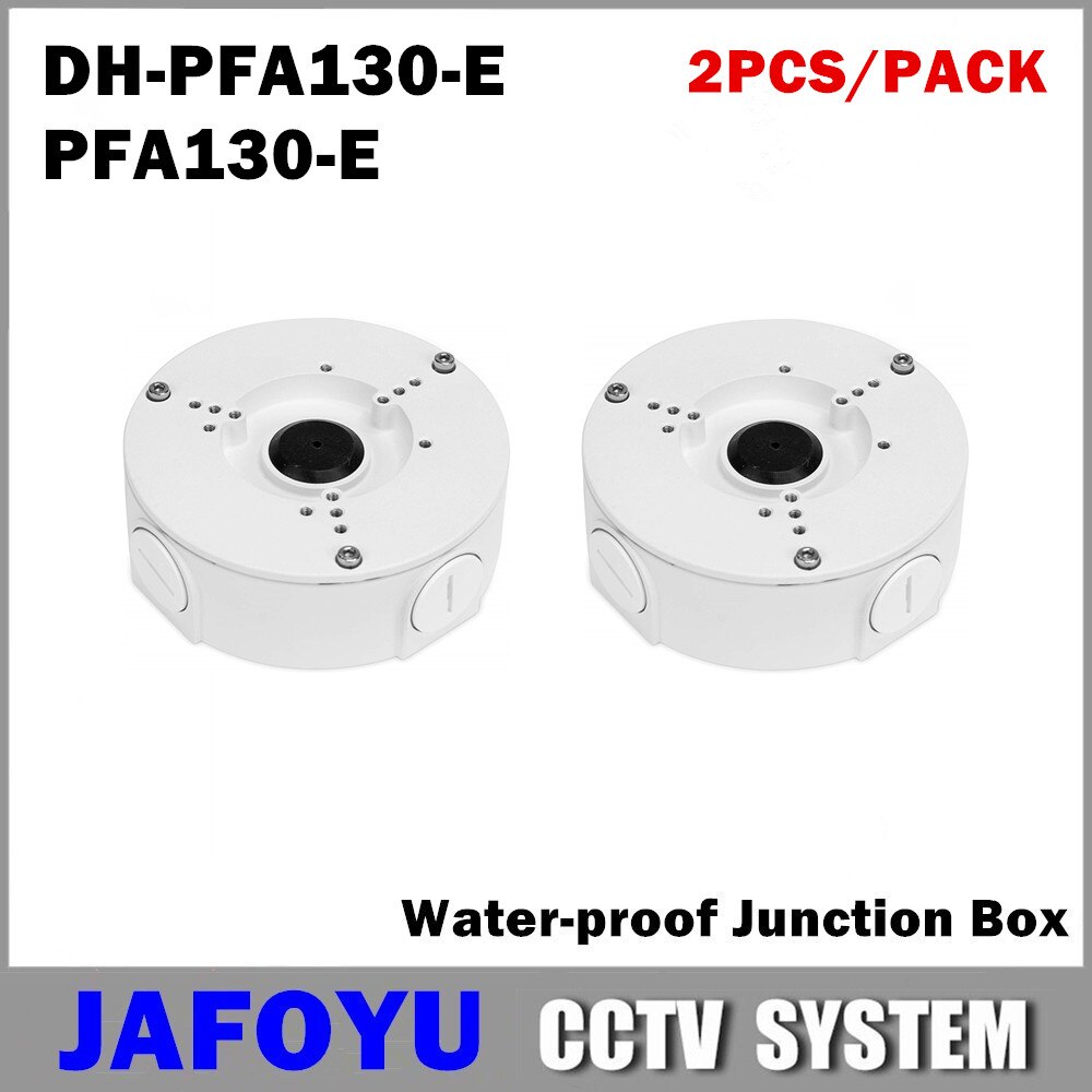 1 Stks/pak Of Meer Dh PFA130-E Waterdichte Aansluitdoos DH-PFA130-E Cctv Accessoire Voor Ip Camera Hdcvi Security Camera Dome Camera: 2PCS PACK