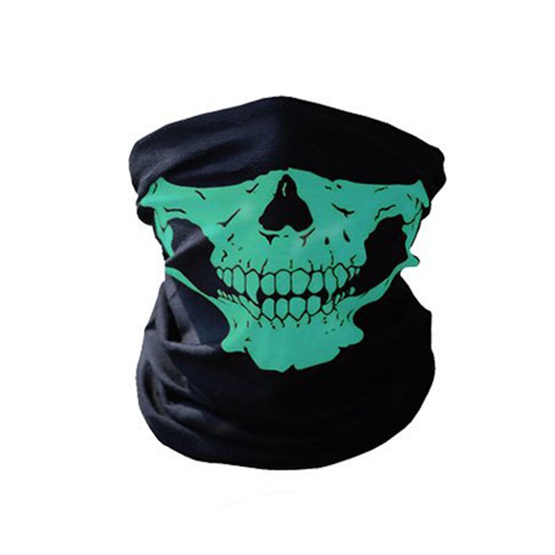 Unisex kranietryk halv ansigtsmaske vinter varmere ski sport motorcykel biker hals tørklæde maske øre varme mænd / kvinders hip hop masker: B -2