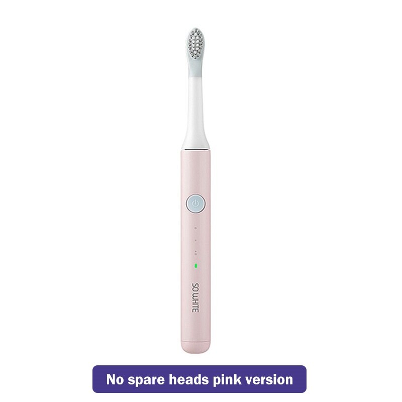 Xiaomi cepillo de dientes Mijia sonic blanco EX3 cepillo de dientes eléctrico Youpin de carga inalámbrica impermeable Ultra sónico cepillo automático: pink no extra heads
