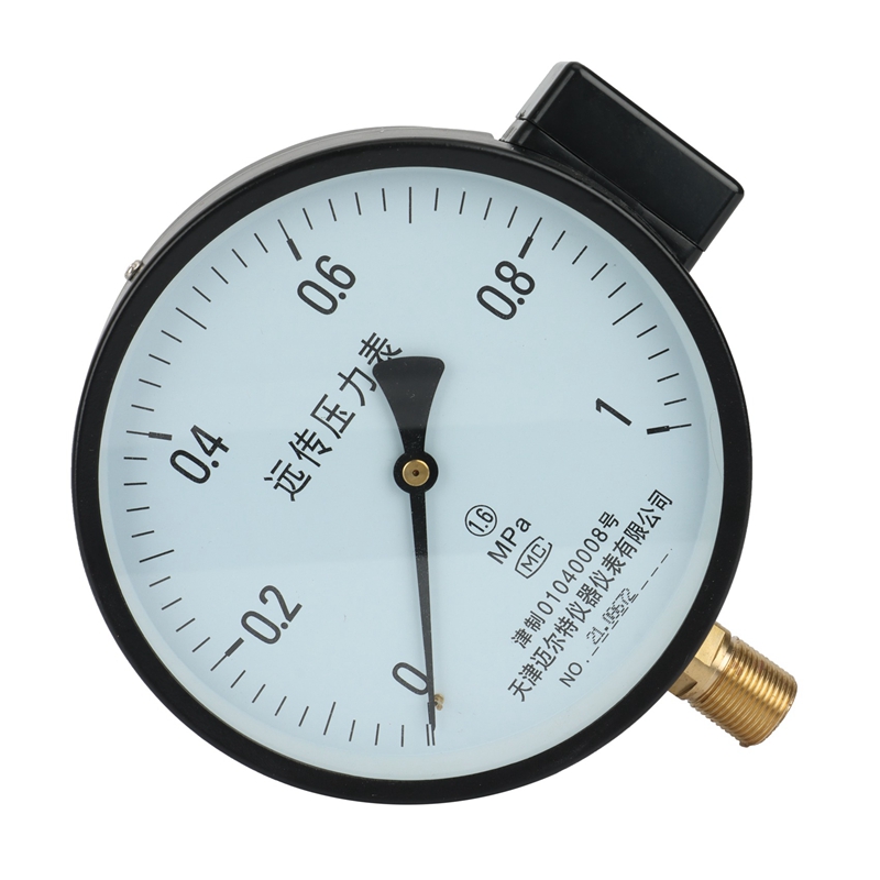 GTBL YTZ Pump Meter 150Mm Resistance Remote Pressure Dial Diameter Radial Installation Pneumatic