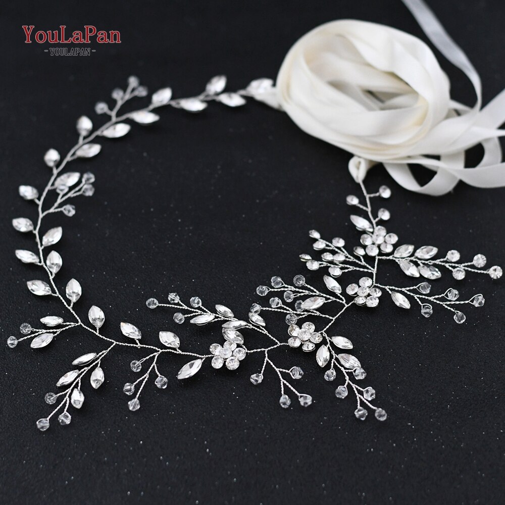 TOPQUEEN SH65 Bridal Belts Rhinestone belt Wedding Sash Belt for the Bride Wedding Accessories ivory bridesmaids dresses belt: off-white ribbon