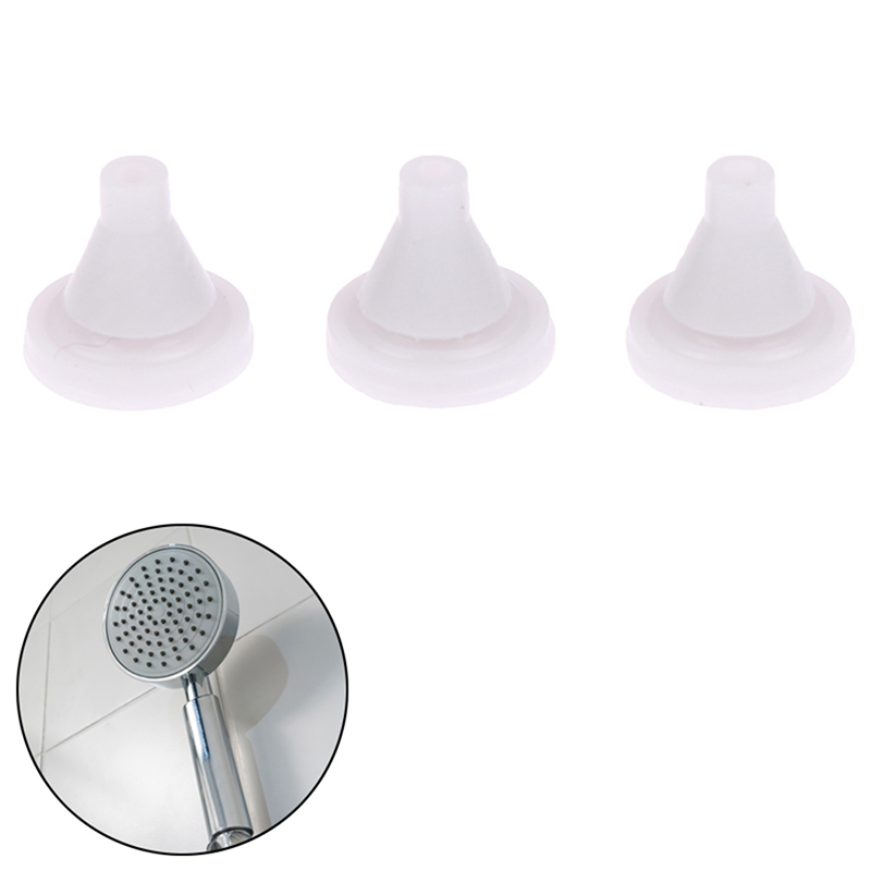 50 accessori per la doccia, soffione doccia in silicone, beccuccio spruzzatore superiore, parti per doccia in silicone, acqua