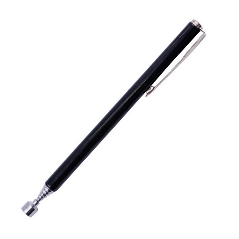 Metall aufsammeln Stift Metall aufsammeln Leistungsstarke Eisen Stange Saug Stange Magnetische Stange Magnetische Stift-1: Eisen Stock Schwarz