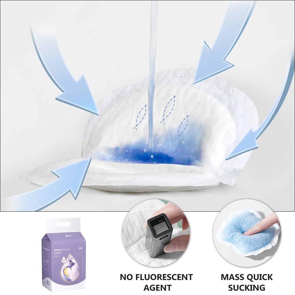 100 Stuks Dunne Borst Kussen Anti-Lekkage Pad Wegwerp Anti-Overflow Mat