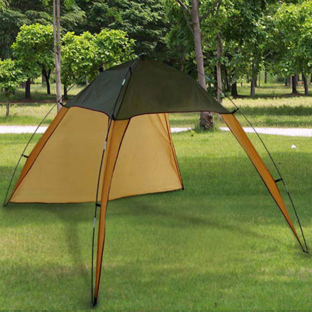 Windproof Outdoor Sun Shade Tent Summer Anti UV Camping Fishing Beach Cabana Canopy Portable