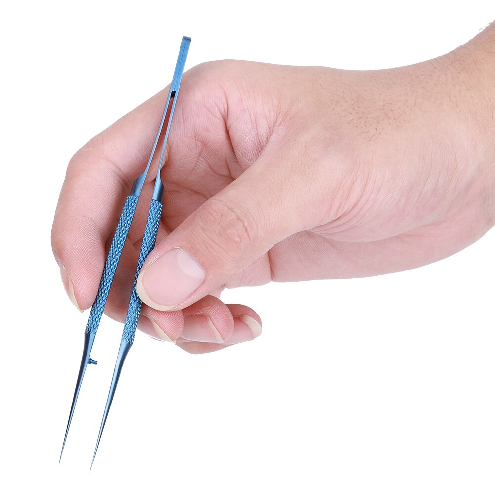 Tweezers BT-11/BT-15 Ti Alloy/Stainless Steel 0.15mm Pointed Straight/Elbow Repair Tweezers For Microscope Fingerprint Fly Line