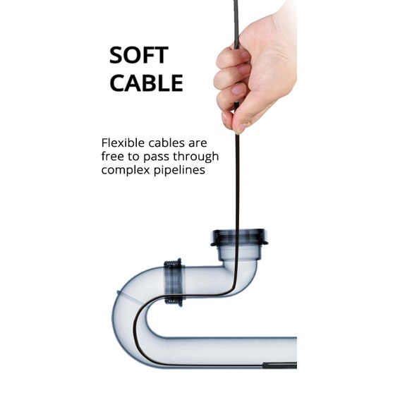 USB-C Endoscoop Camera 1200P 8Mm 1M 2M 5M Zachte Kabel Usb Endoscoop Borescope Inspectie Camera voor Android Smartphone Windows: 5m / Soft cable