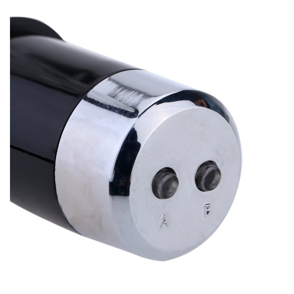 Mini Digital internal temperature measuring thermometer Blue backlight time display car use