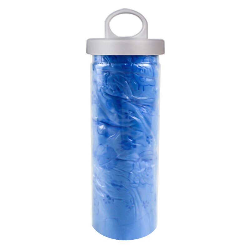 Pet Drying Towel - 66x43cm - Super Absorbent PVA Suede - Washable Dog & Cat Towel: Blue