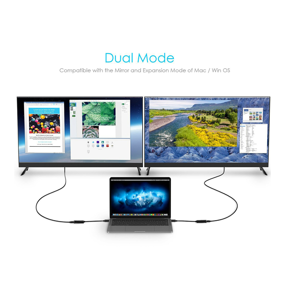 USB C Type-C 3.1 to HDMI 4K 60Hz Adapter, Thunderbolt 3 Compatible