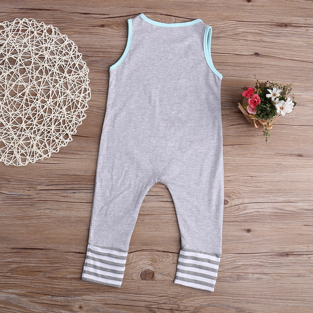 Brief babykleertjes Romper Peuter Baby Meisje Jongen Romper Organische Jumpsuit Outfits Kleding