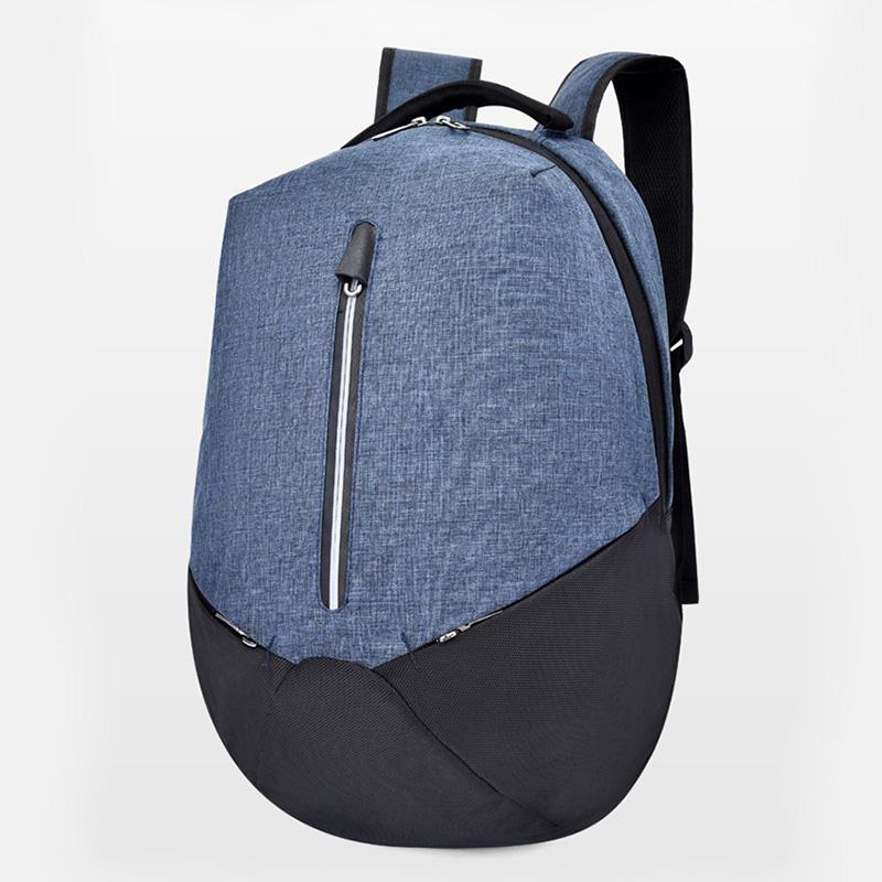 Moda mochila homem mochila de alta qualidade portátil mochila de viagem anti-roubo masculino ombro mochila homme: Blue