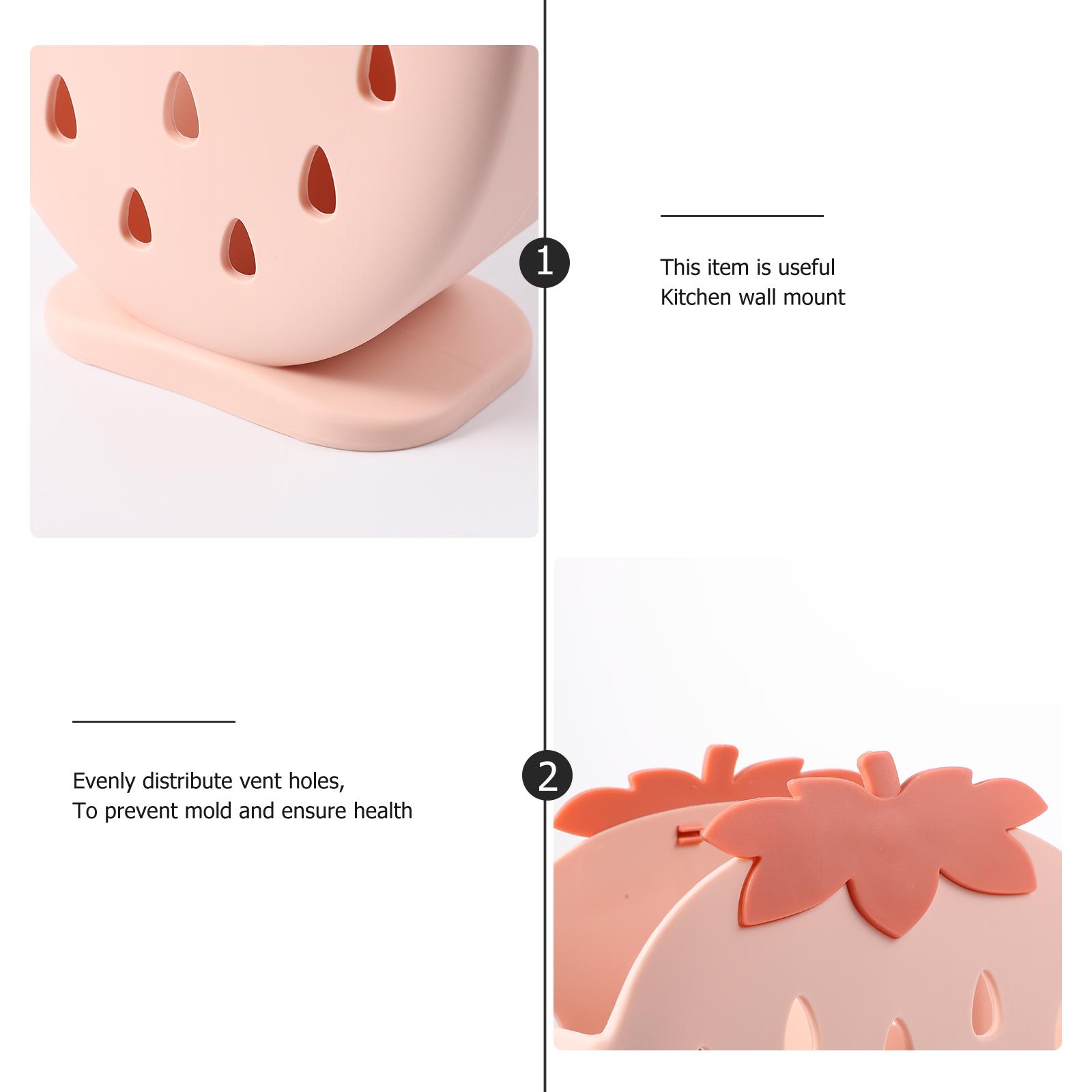 Plastic Servies Opbergbuis Afdruiprek Aanrecht Mand Bestek Organisator Gootsteen Hangende Mand Opslag Oplossing Houdt