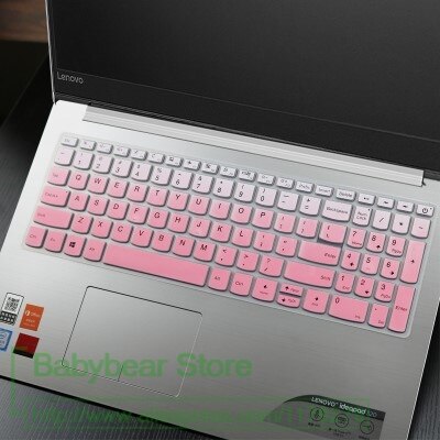 Funda protectora para teclado de portátil Lenovo Ideapad 3, 15, modelo 15ADA05, 15IML05, 15iil05, 15ARE05, 15,6 pulgadas: fadepink