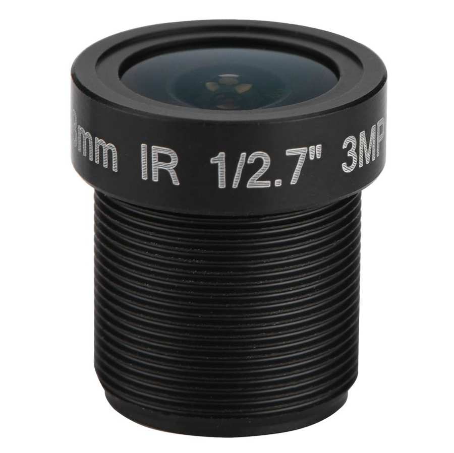 ASHATA Richer-R CCTV Lens,2.8mm CCTV Camera Lens 3 Million Pixels 1/3 inch Full Vision IR CCTV Lens 5-Layer Prism Lens for Network Camer