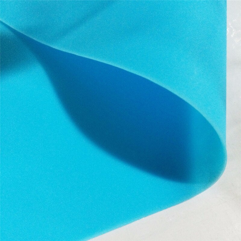 Siliconen Pad Mat Bakvormen Mat Siliconen Oven Warmte-isolatie Pad Cookies Matten Bakken Liner Non-stick Dikke Keuken Gereedschap: blue