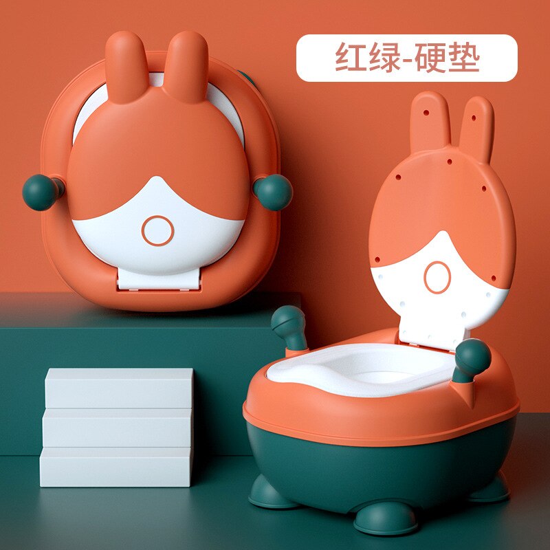 Portable Baby Potty Multifunction Baby Toilet Car Potty Child Pot Training Girls Boy Potty Kids Chair Toilet Seat Children's Pot: Red