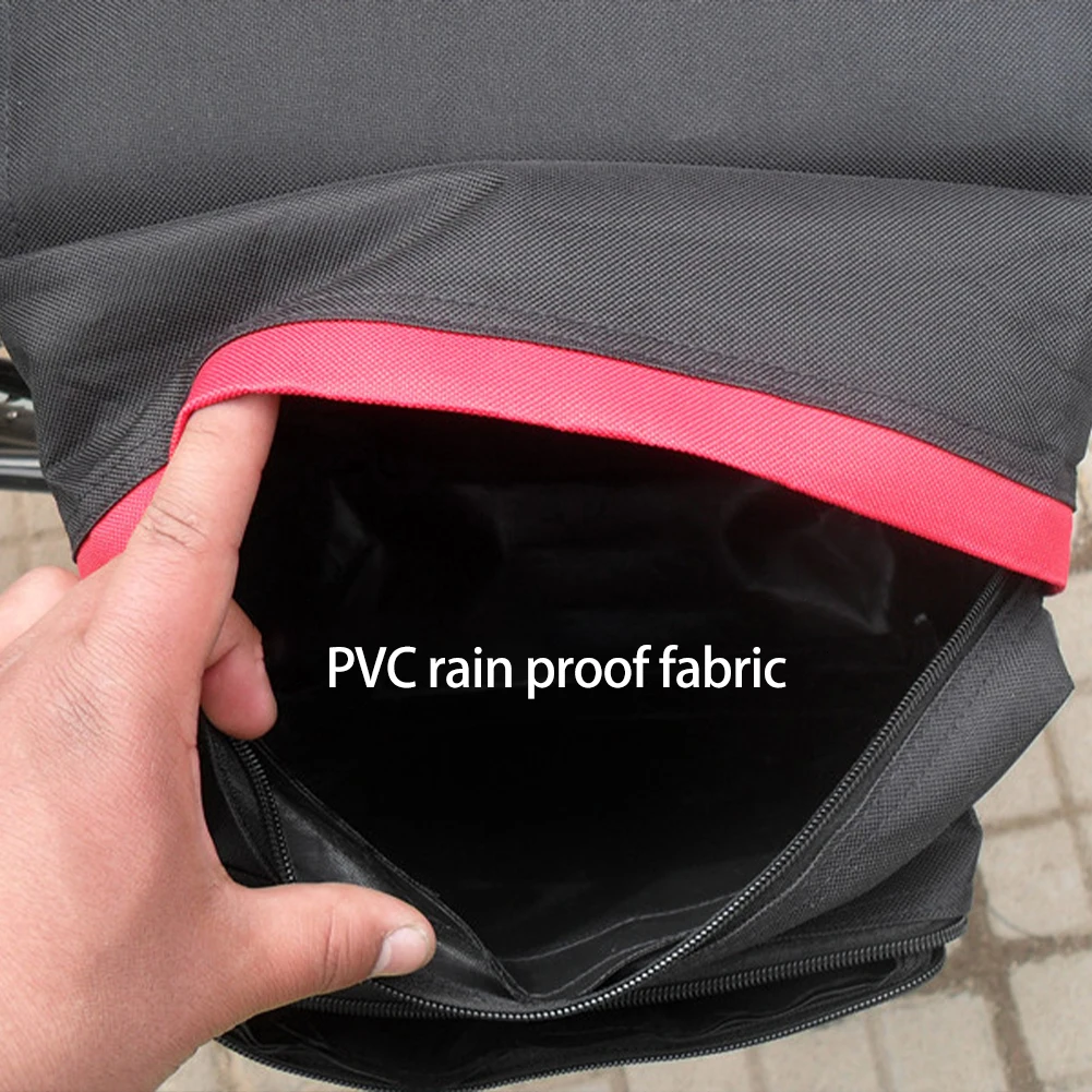 Waterdichte fietszadeltas Grote capaciteit staart achter 2-in-1 kofferbak tas Road Mountain bagagedrager Fietstassen Fietstas