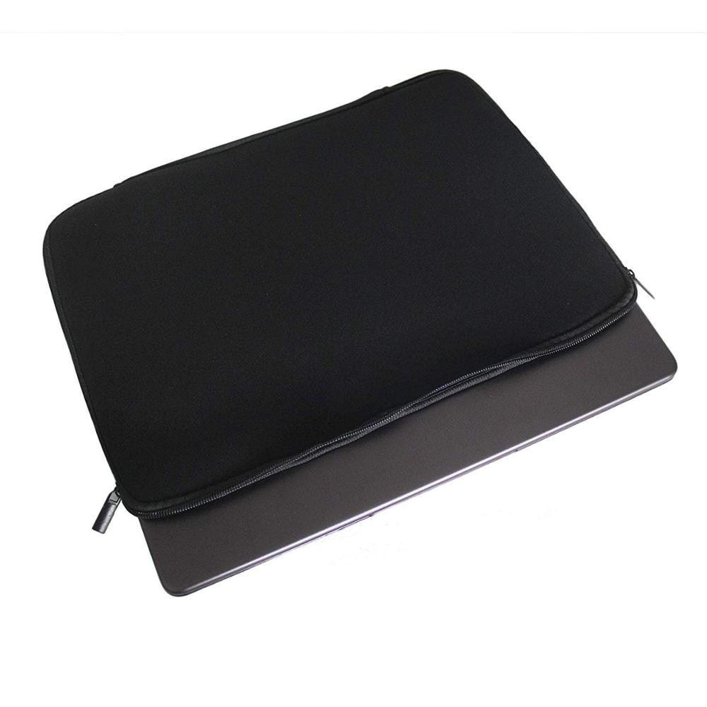 Sacoche à manches pour ordinateur portable 17 "noir solide, étanche avec 4 sangles pour ordinateur portable 17.3 et 17.4 pouces HP Dell Acer Lenovo Toshiba