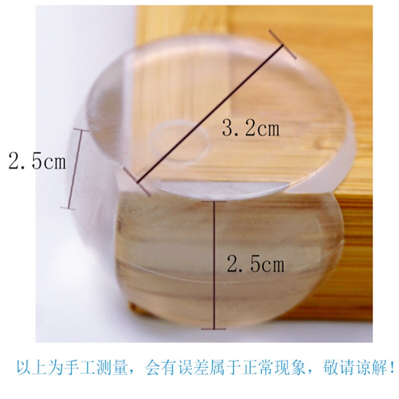 Edge Corner Guards transparent anti-collision angle baby security safety corner baby transparent plastic protective table corner