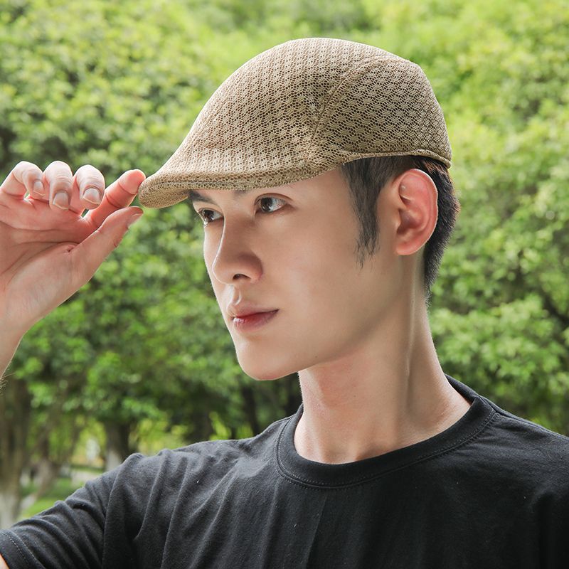Casquette béret respirante d'été