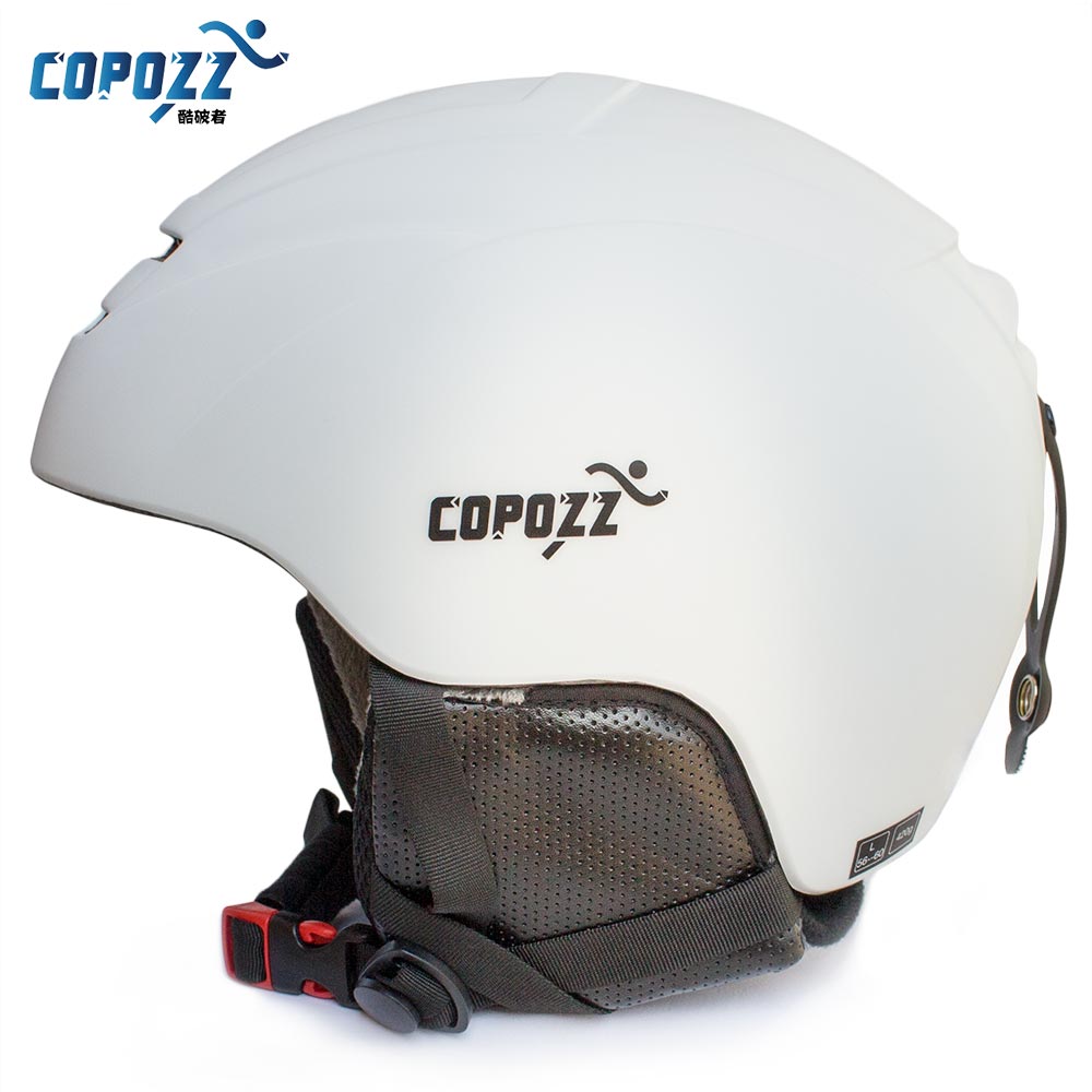 Copozz capacete de esqui integralmente moldado snowboard capacete masculino feminino skate skate capacete de esqui snowboard