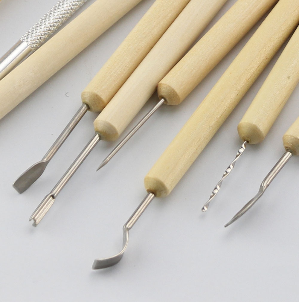 11pcs Clay Sculpting Kit Sculpt Smoothing Wax Carving Pottery Ceramic