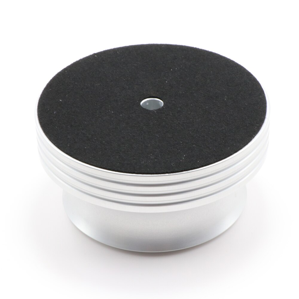 Hifi sølv pladespillere stabilisator klemme lp vinyl pladespillere disk til rekord stabilisator vægt vibration afbalanceret