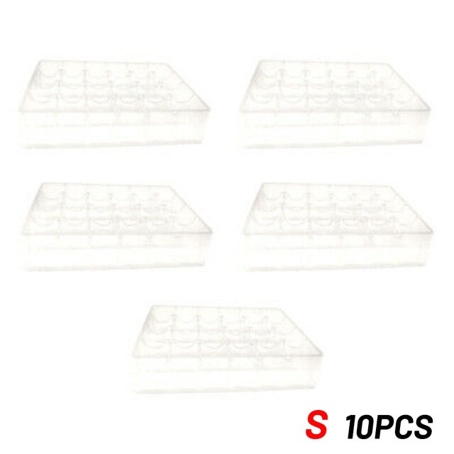 5pcs Trays Agriculture Clear Flowers Fruits Gardening Germination Plastic: S 10pcs